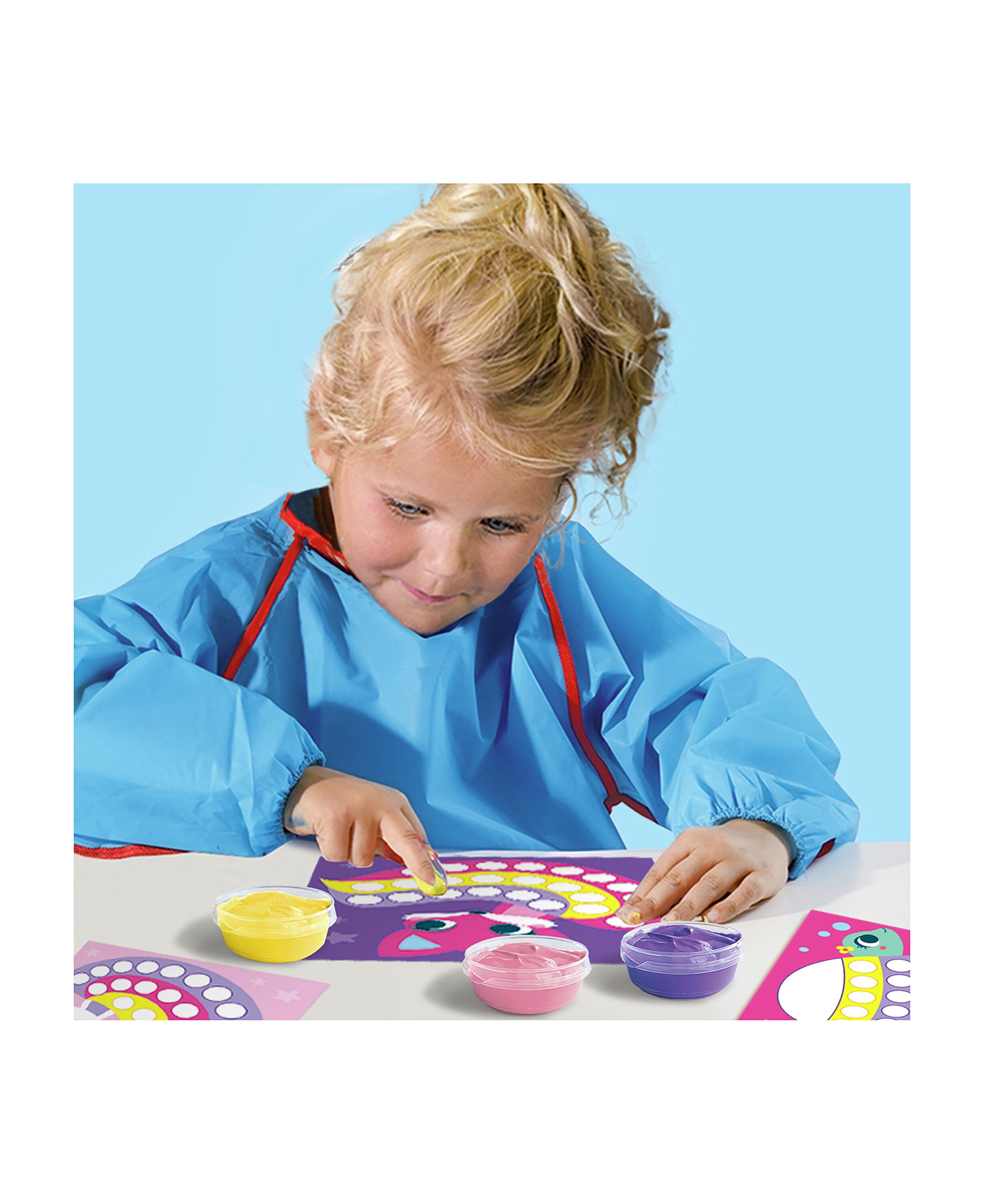 SES Creative - Min f&oslash;rste - Fingermaling - Fantasi figurer