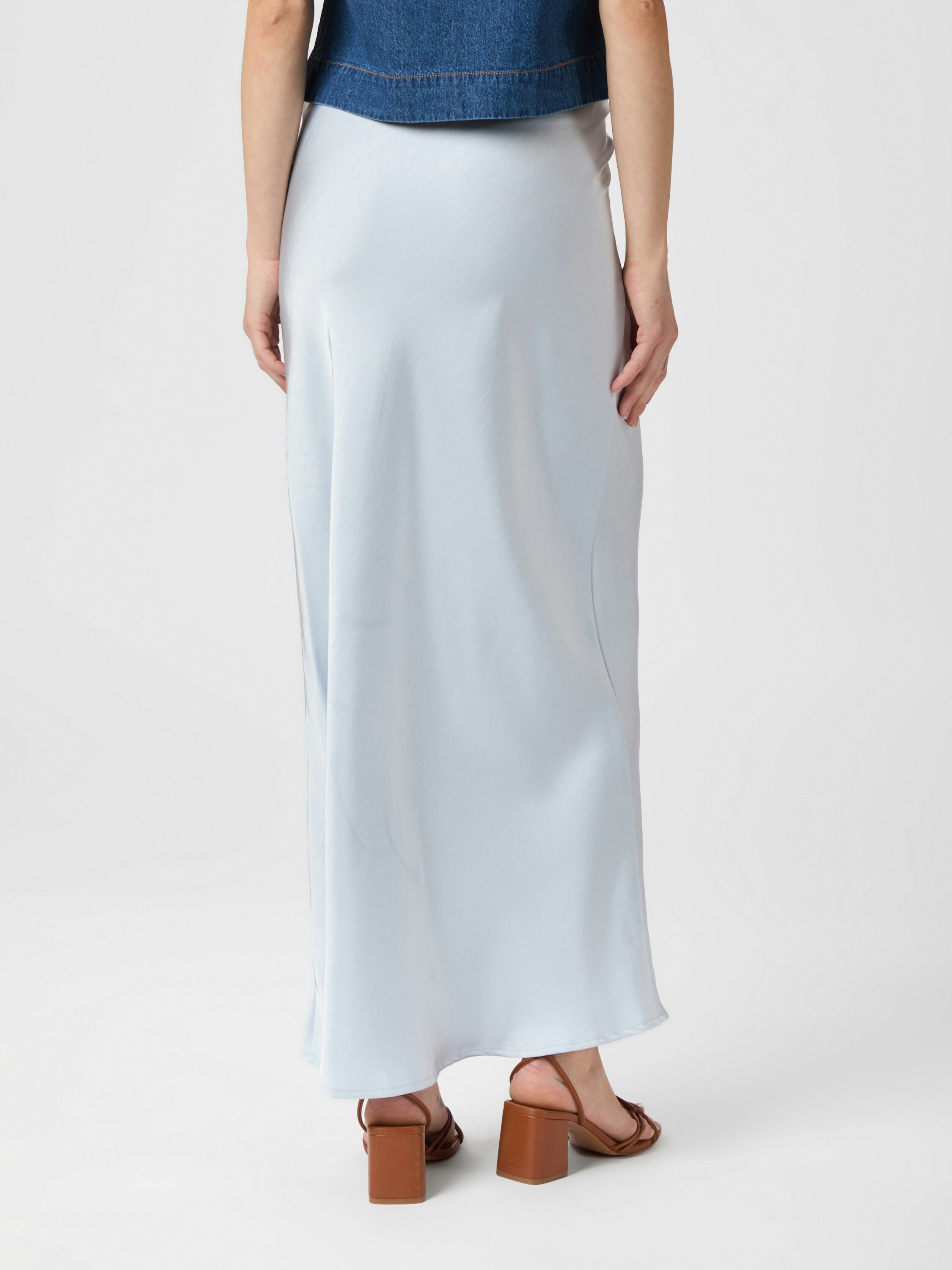 Vicky Heavy Sateen Skirt