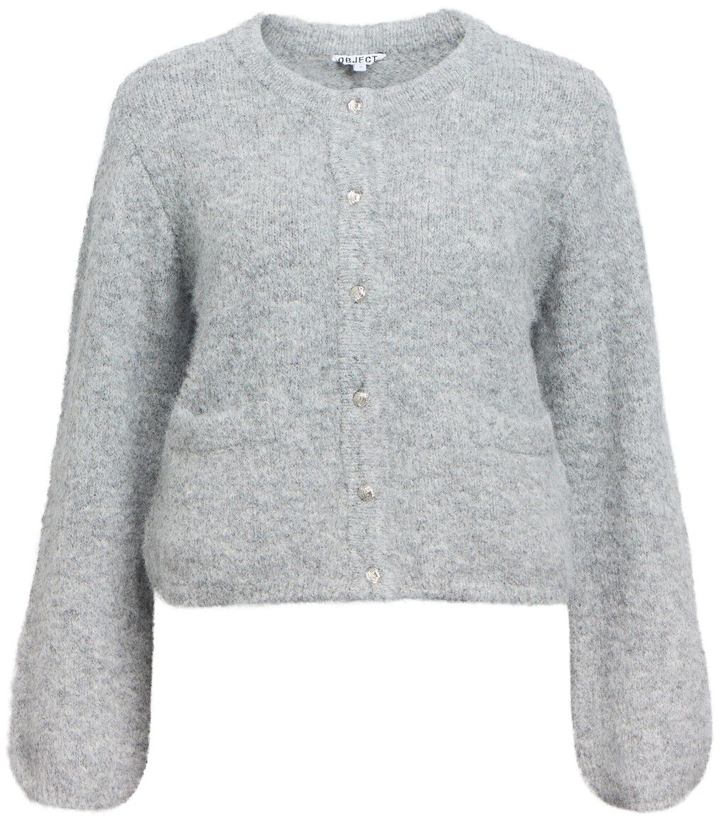 OBJSAGGIA RE L/S KNIT CARDIGAN NOOS