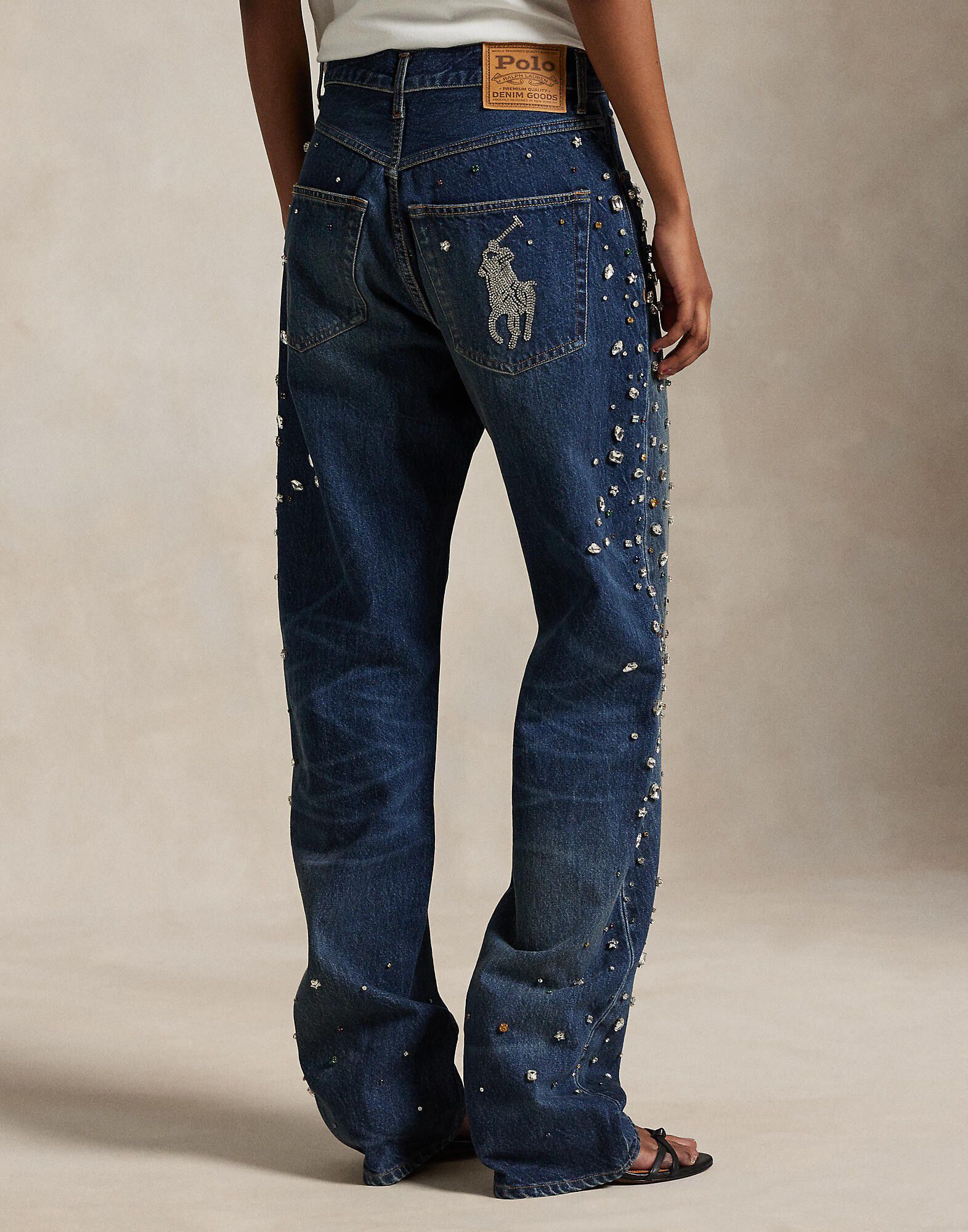 High-Rise Relaxed Straight Jean