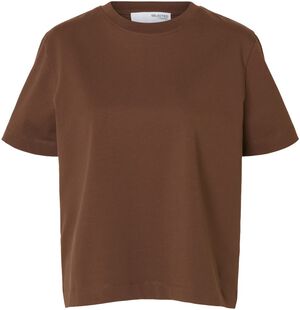 SLFESSENTIAL SS BOXY TEE NOOS