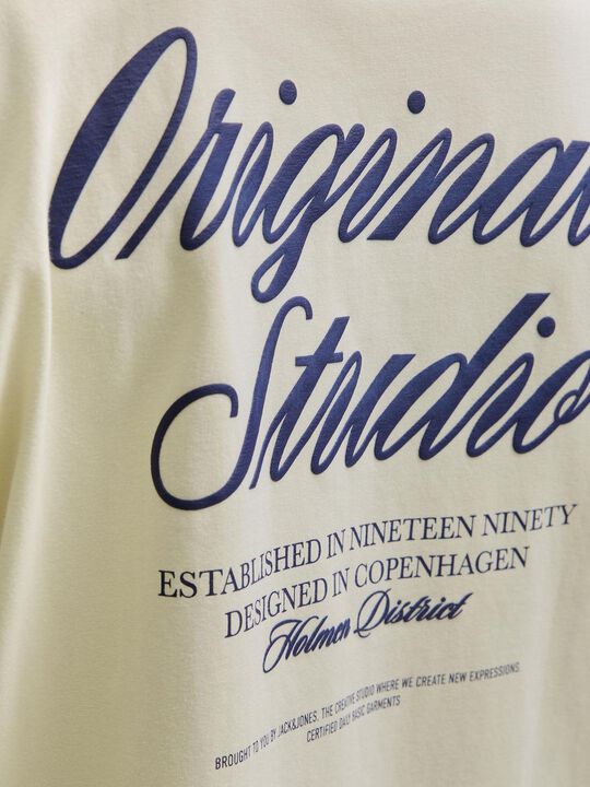 Jornorrebro Typo Tee Ss Crew Neck Noos