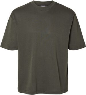 SLHLOOSEOSCAR SS O-NECK TEE NOOS