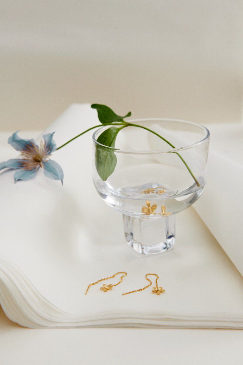 Wild Poppy Earchains