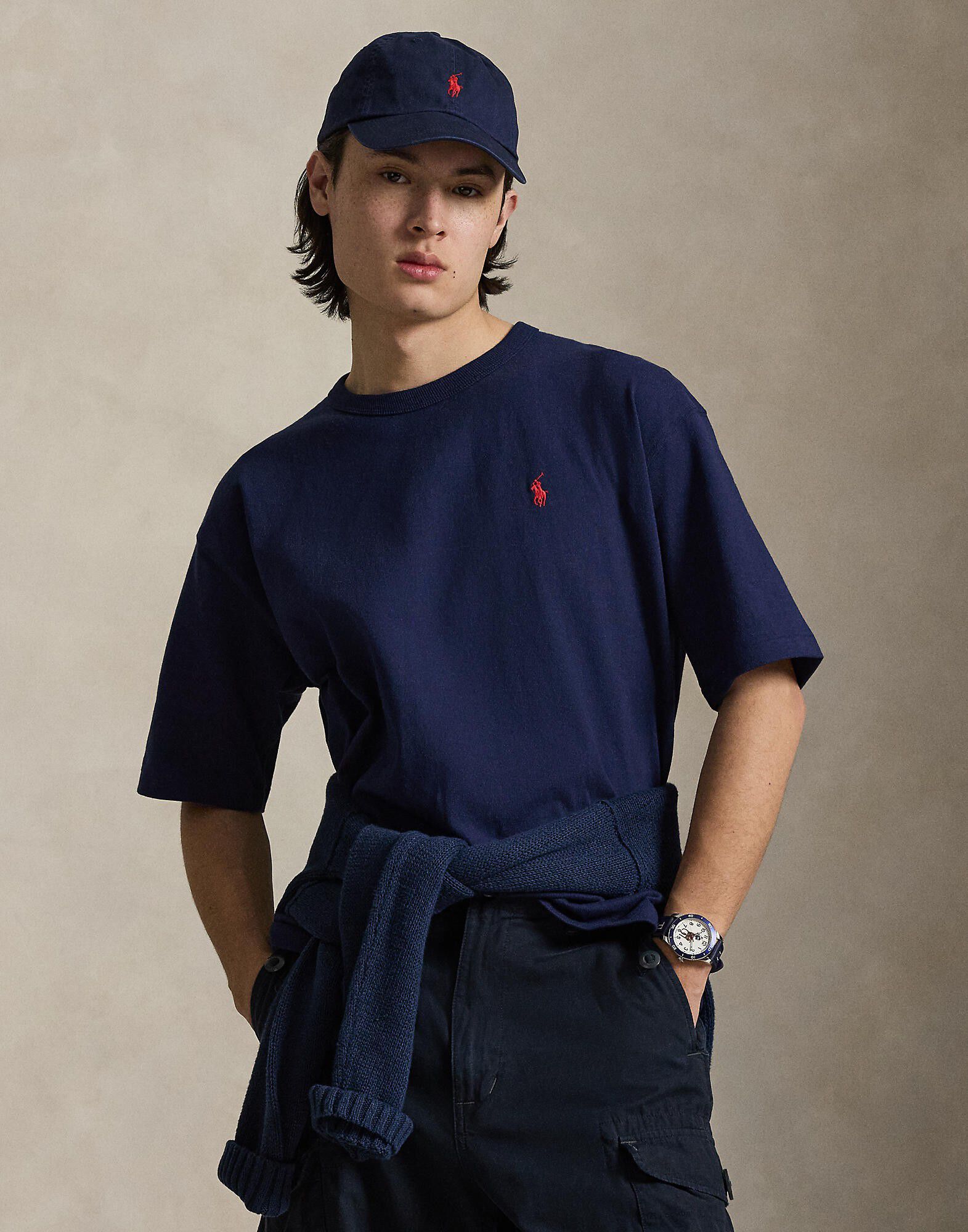 Relaxed Fit Jersey Crewneck T-Shirt