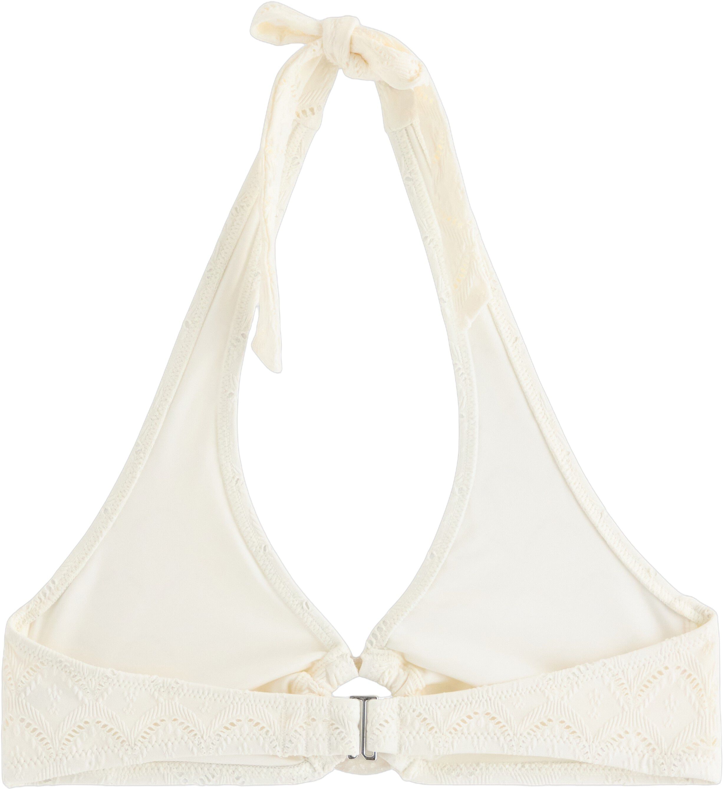 Bikinioverdel med halterneck og str