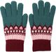 Danechestnut Gloves Dark Slate JAQUARD