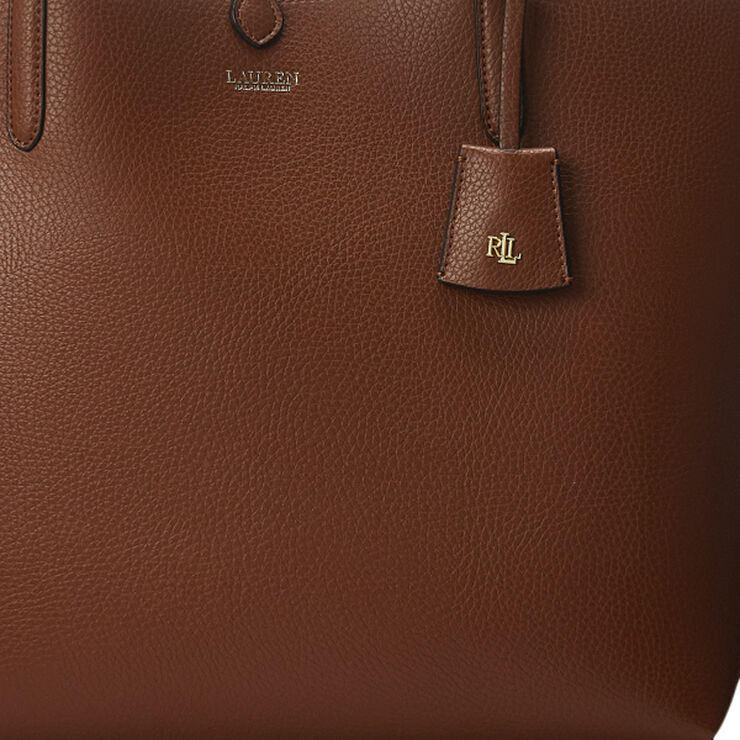 Faux-Leather Reversible Tote