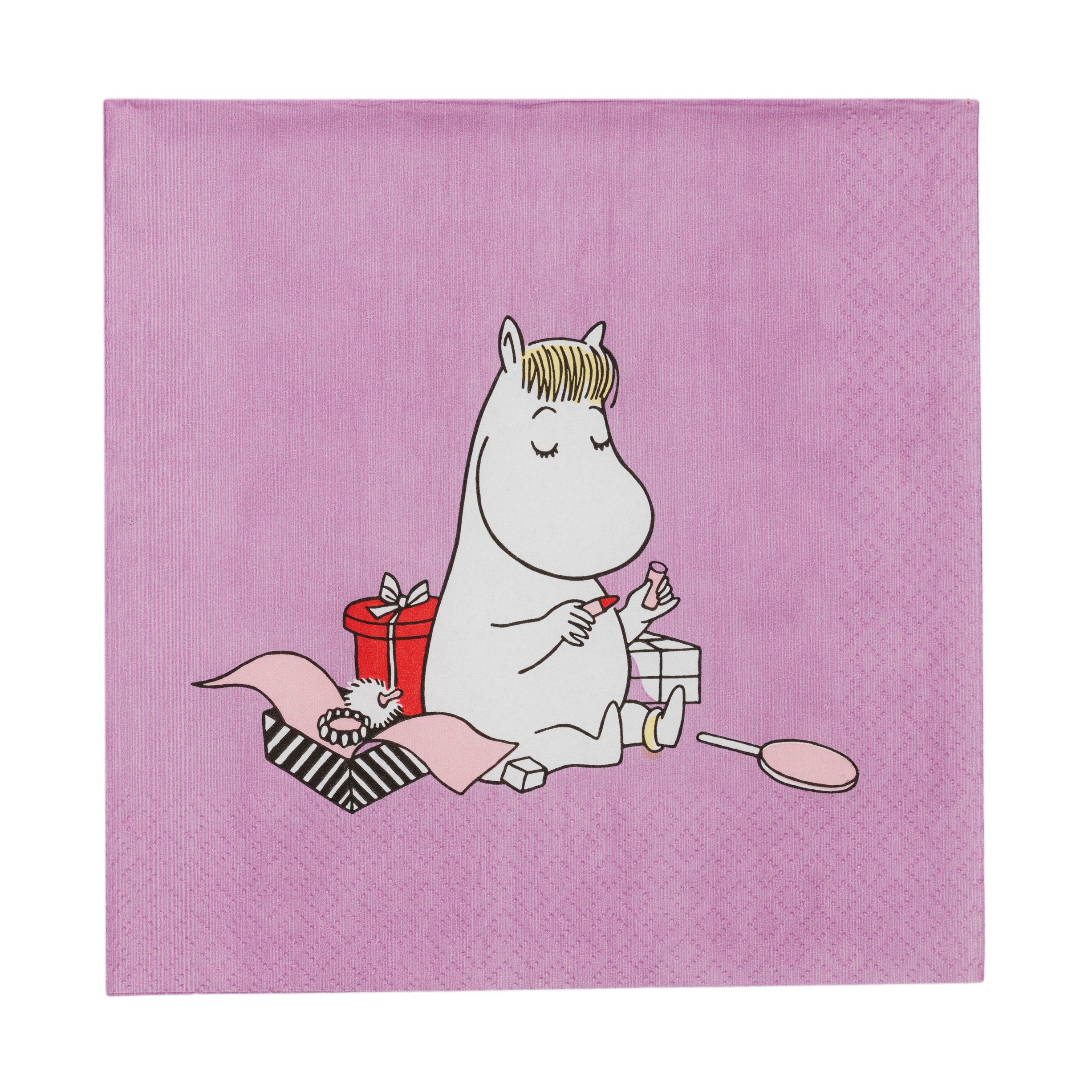 Moomin paper napkin 33cm Snorkmaiden