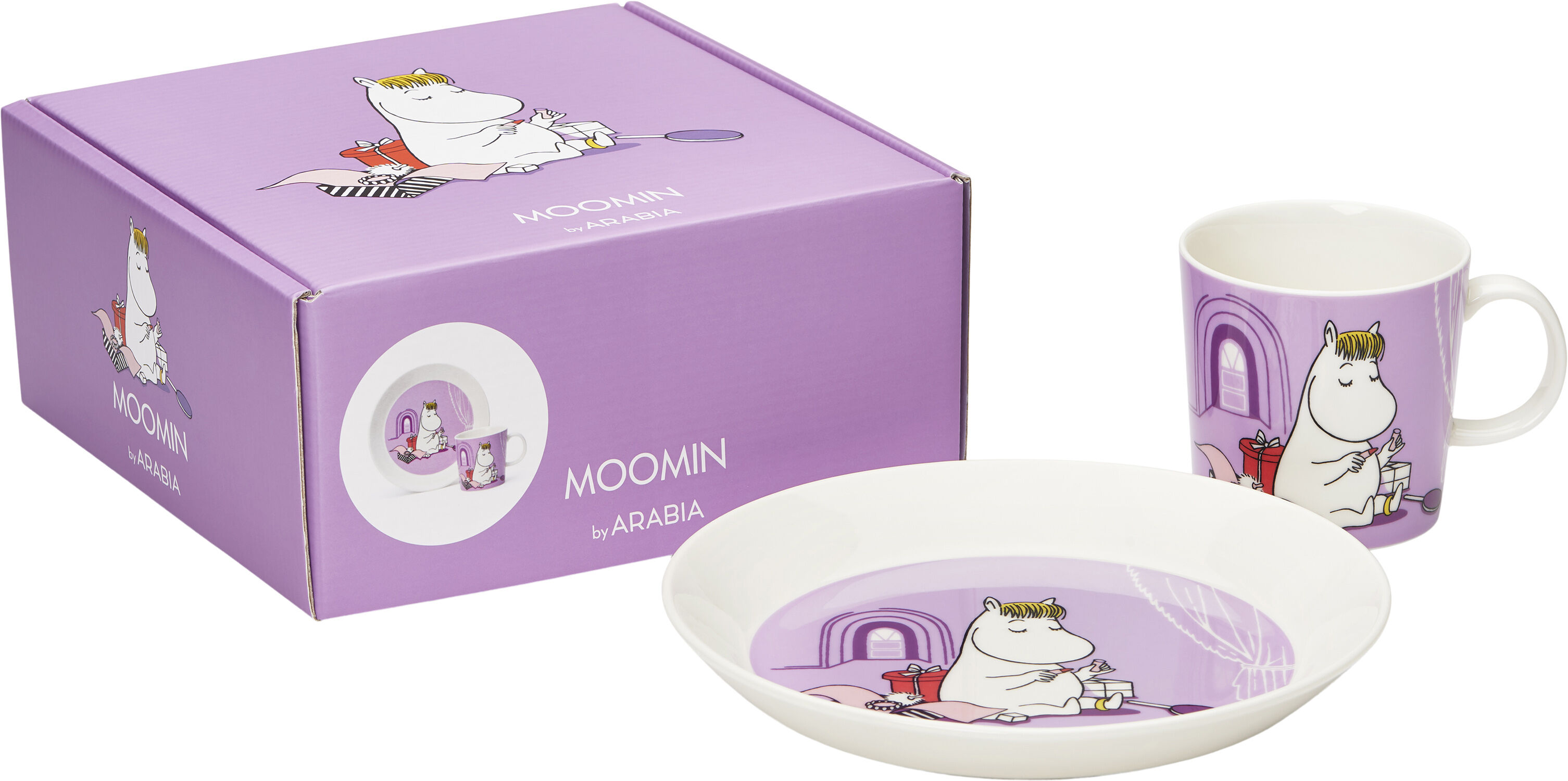 Mumi klassisk s&aelig;t - Snorkfr&oslash;ken