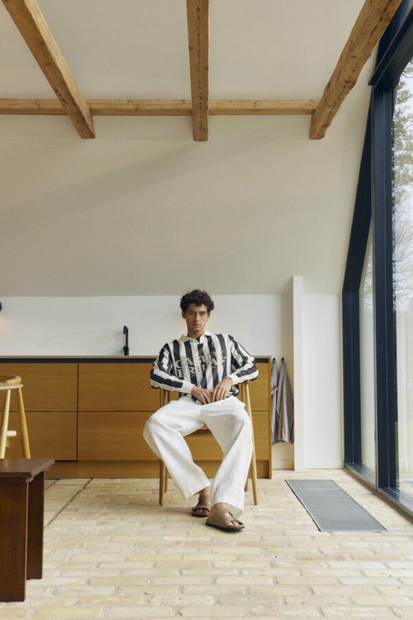 CFENGO 100% LINEN PANTS