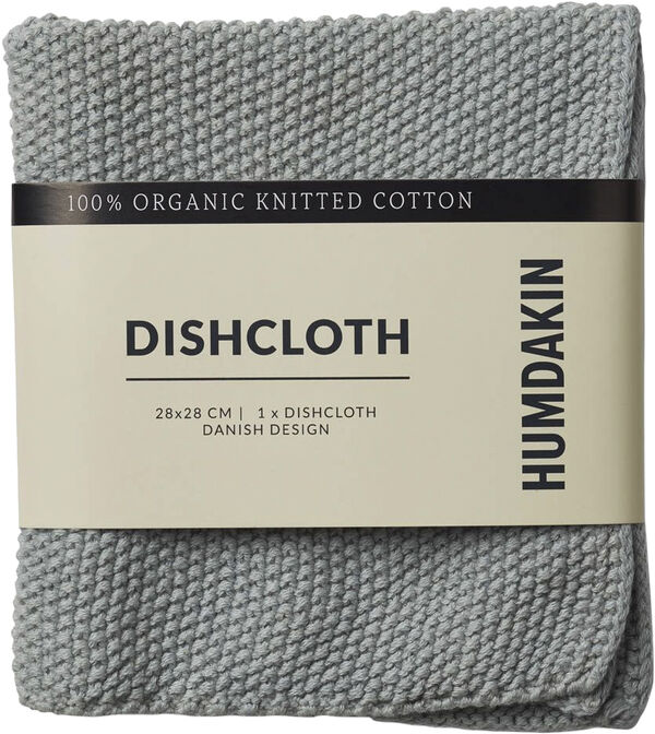 Knitted dishcloth Stone