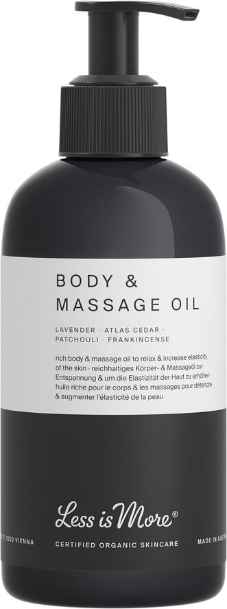 Organic Body & Massage Oil Lavender