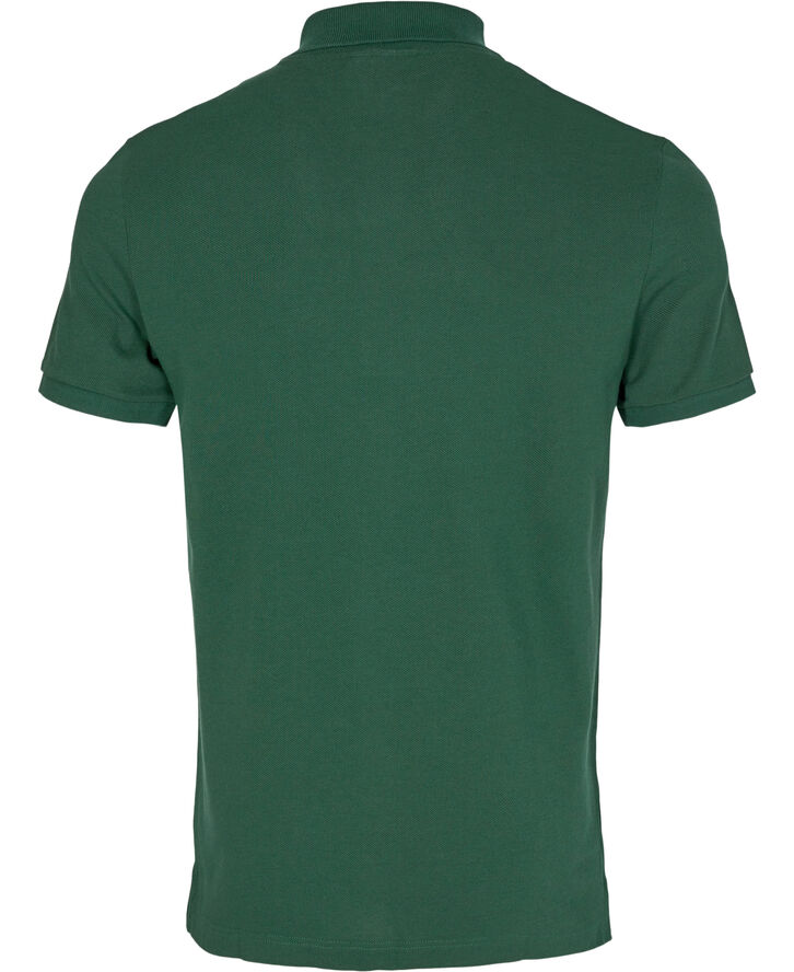 Slim fit petit piqué polo