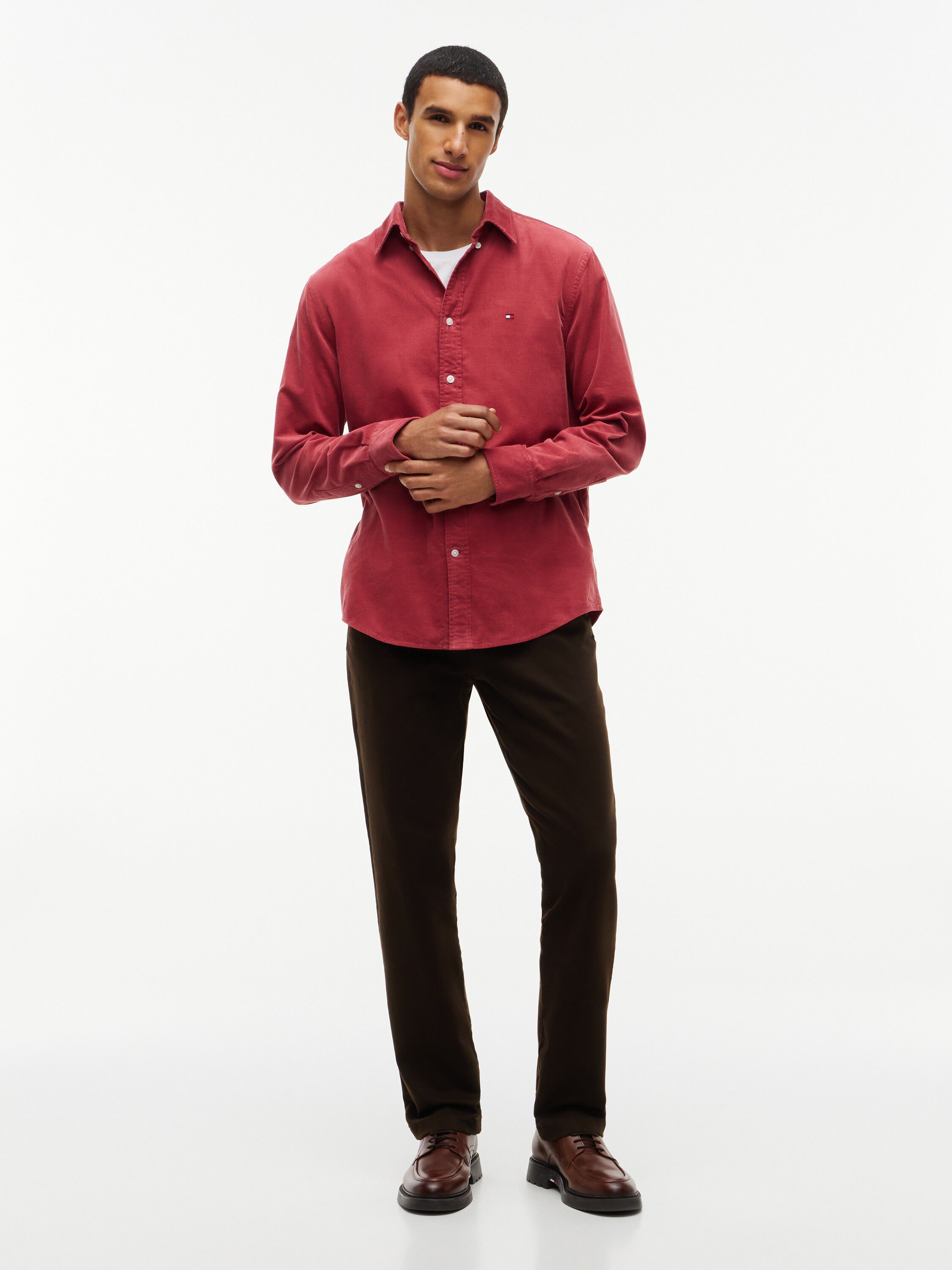 SOLID CORDUROY RF SHIRT