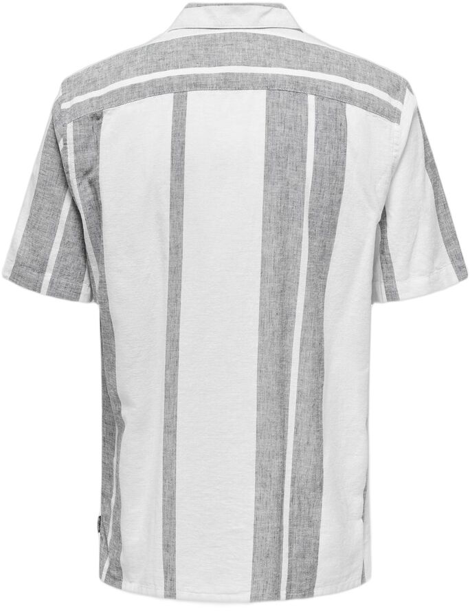 ONSCAIDEN LIFE STRIPE LINEN RESORT
