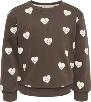 KMGELVA LS REG O-NECK BRU SWT