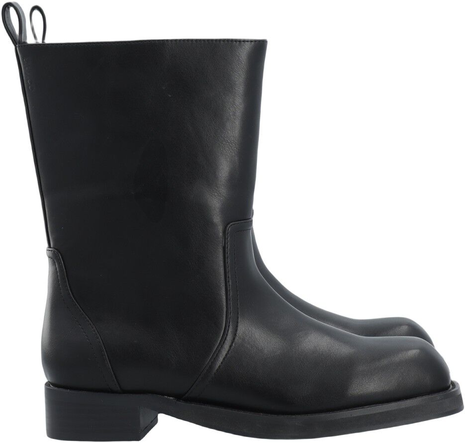 BIAJESSE Mid Pull On Boot Faux Leather