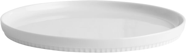"Tallrik flat, rak kant Toulouse 20 cm Vit"