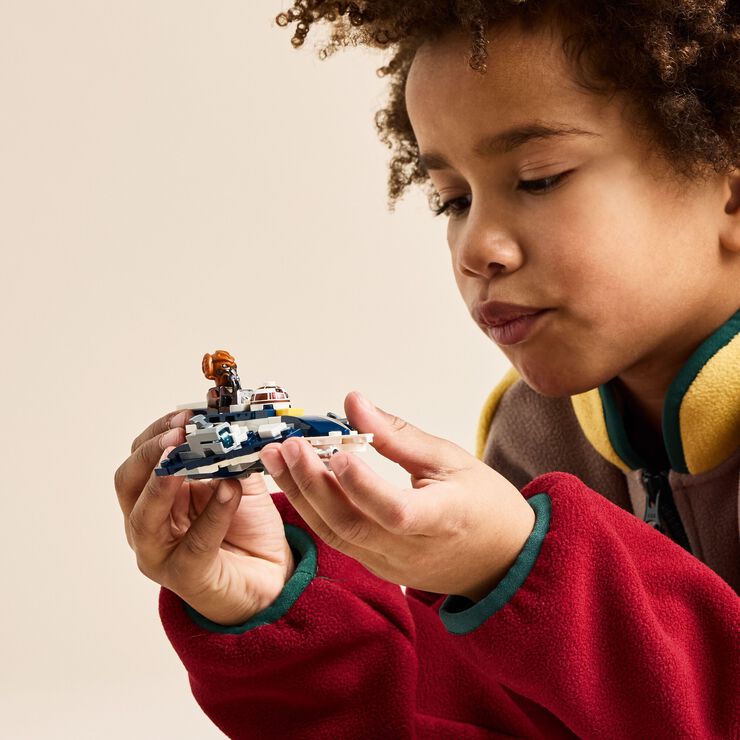 Microfighter af Plo Koons jedi-stjernejager 75400