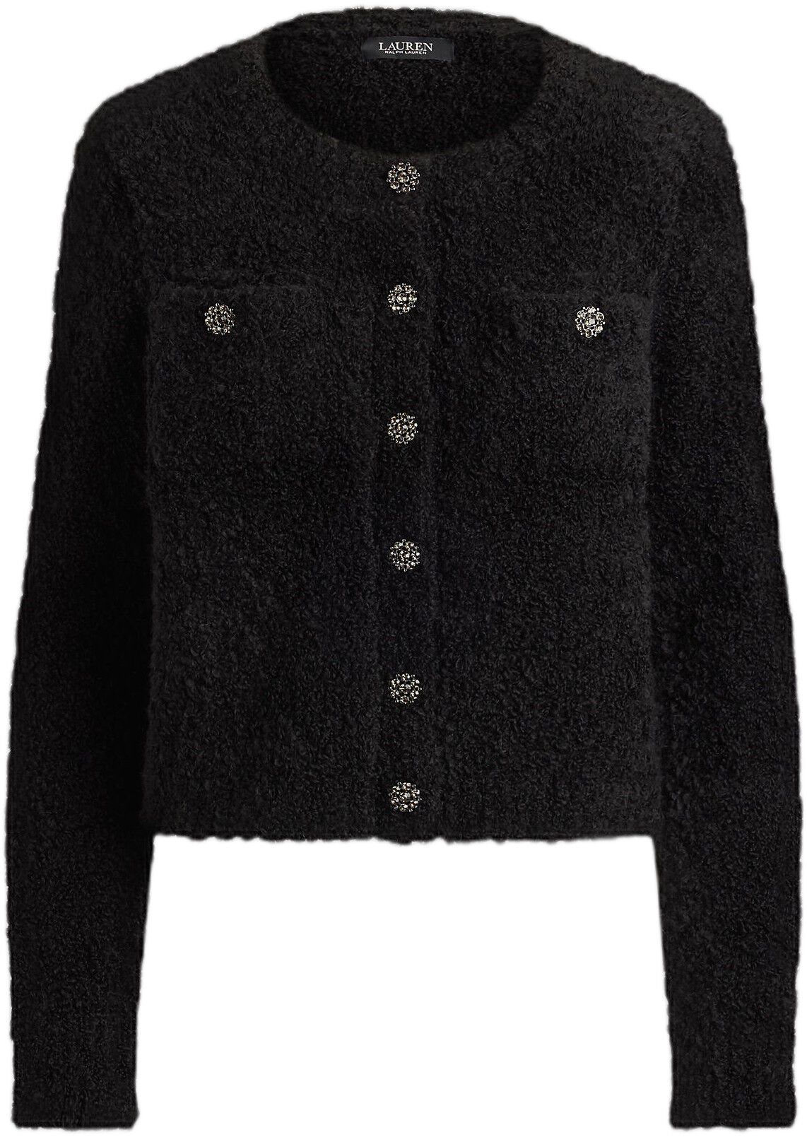 TEXTURED BOUCLE-SWTR-JACKET