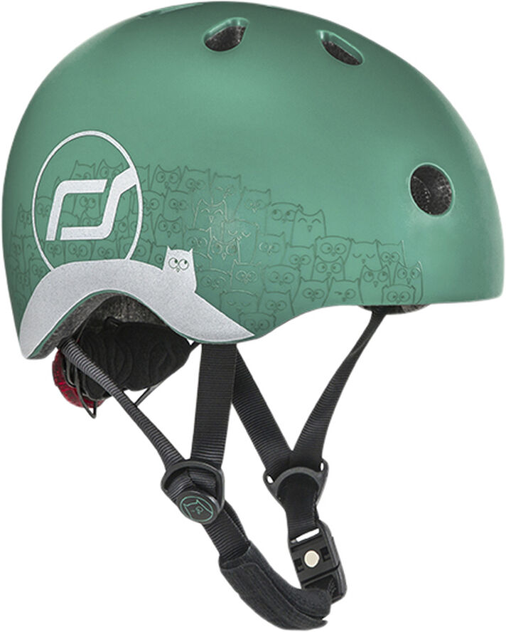 Helmet XXS reflective forest