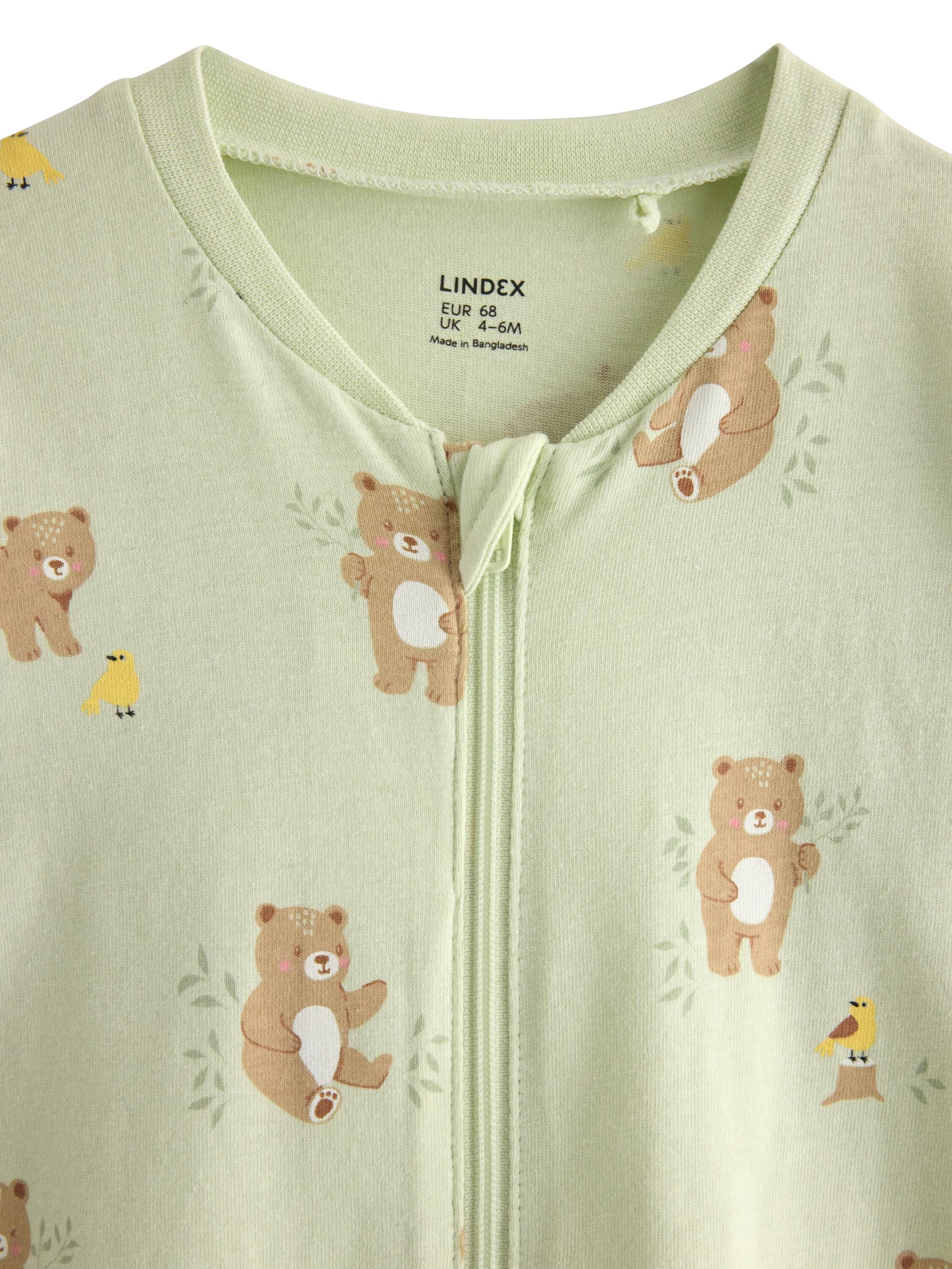Soft pyjamas in cotton with long sl