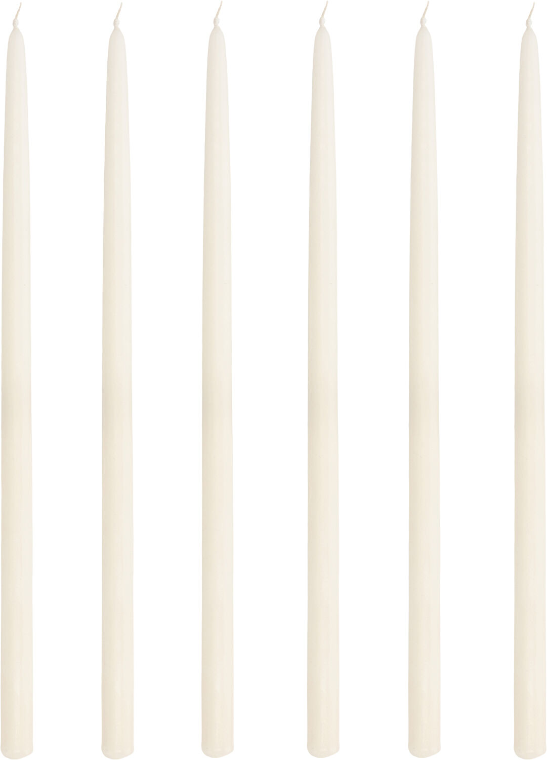 Kjertelys Altri 30 cm 6 stk. Cream Parafin