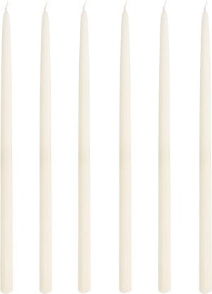 Kjertelys Altri 30 cm 6 stk. Cream Parafin