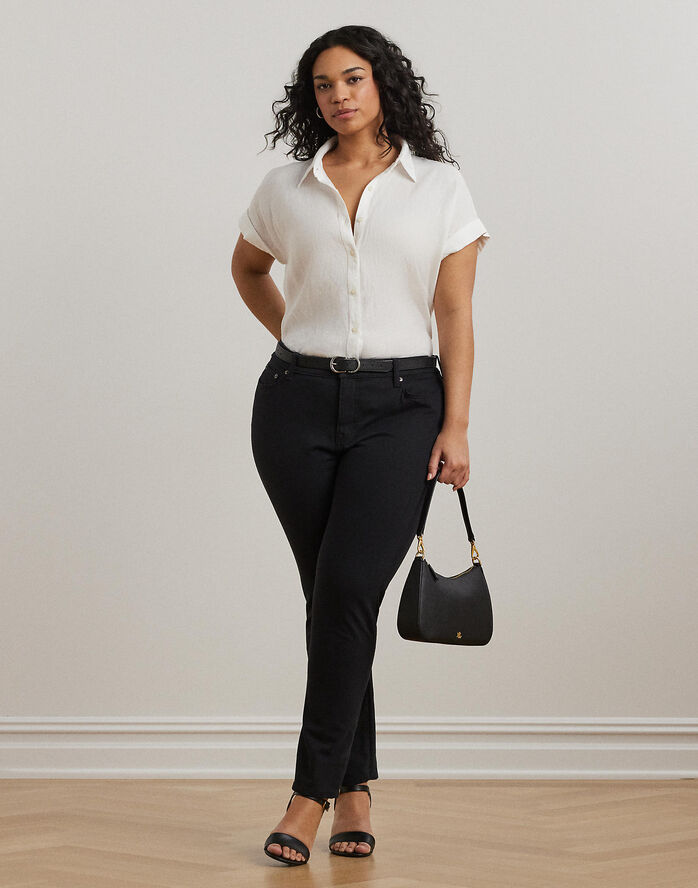 TISSUE LINEN-SS SHIRT