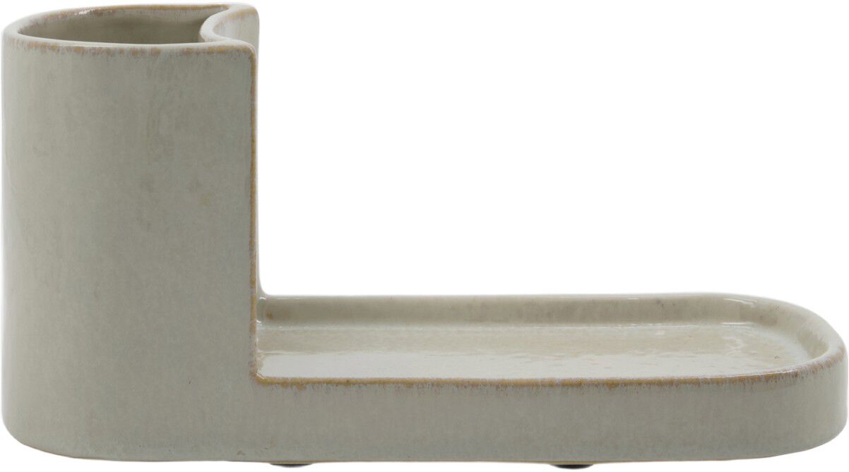 B&oslash;rste- og s&aring;peholder, MKDatura, Shellish grey