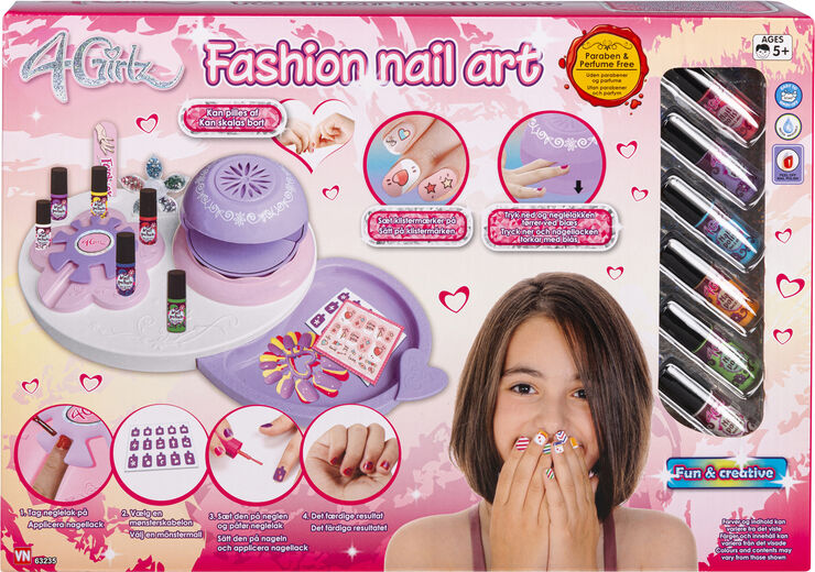 4-GIRLZ NAIL SALON SÆT