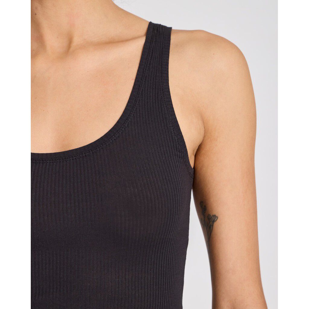 Beate Cotton Top 3x2 Rib Knit GOTS