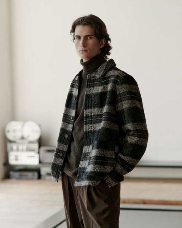 CFJENS checked jacket