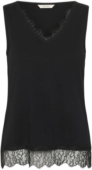 CRAlvaia Jersey Lace Top