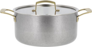 "Gryta med lock Durance 5 liter 24 cm Rostfritt stÃ¥l"