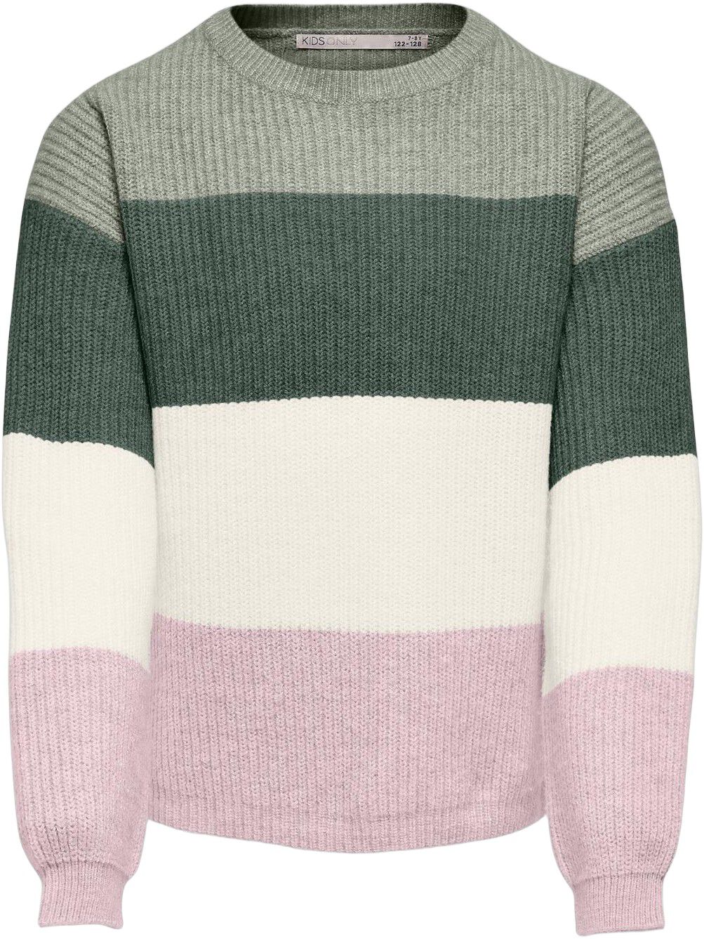 KOGSANDY L/S STRIPE PULLOVER KNT NO