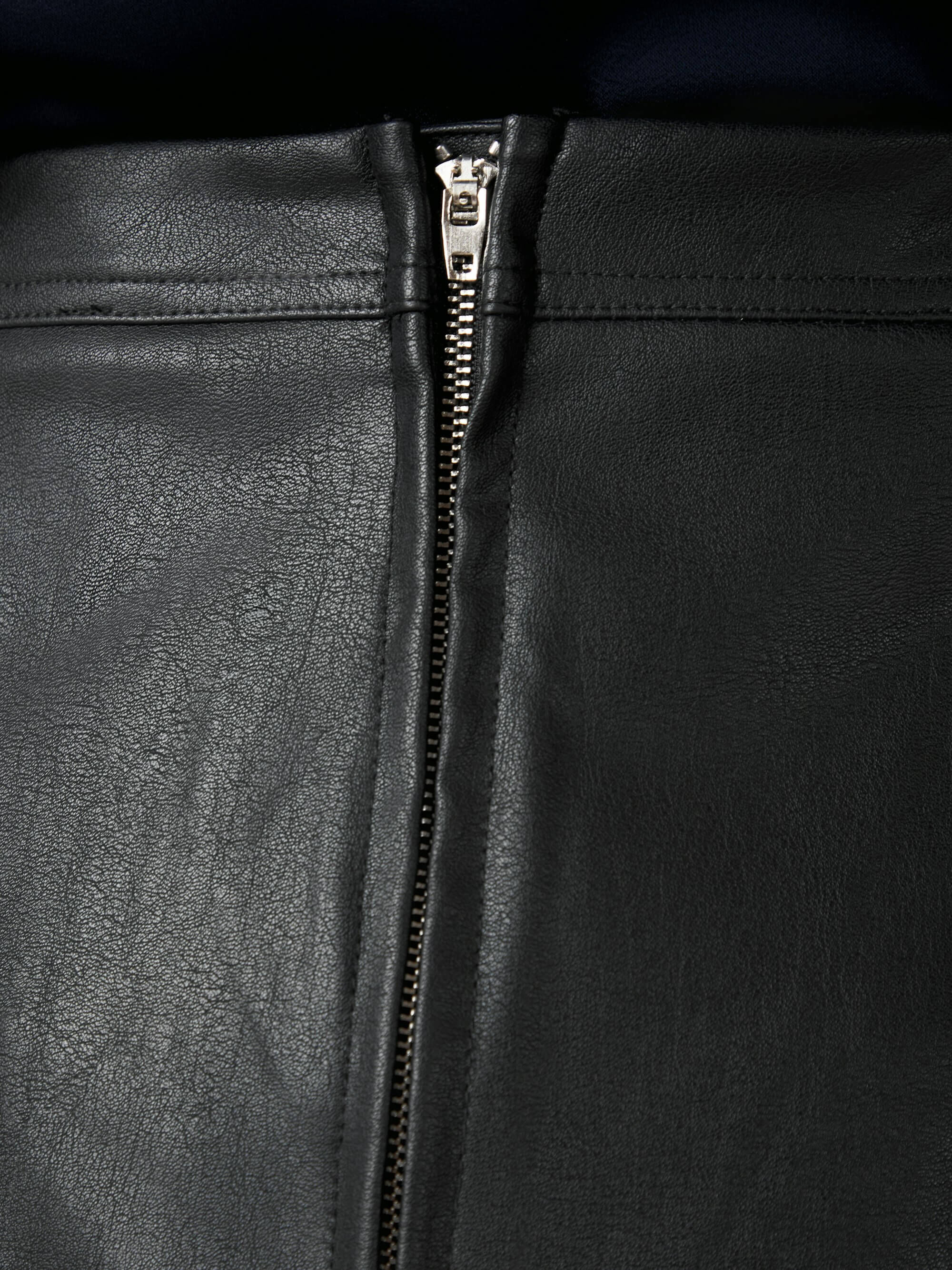 Raya Faux Leather Skirt