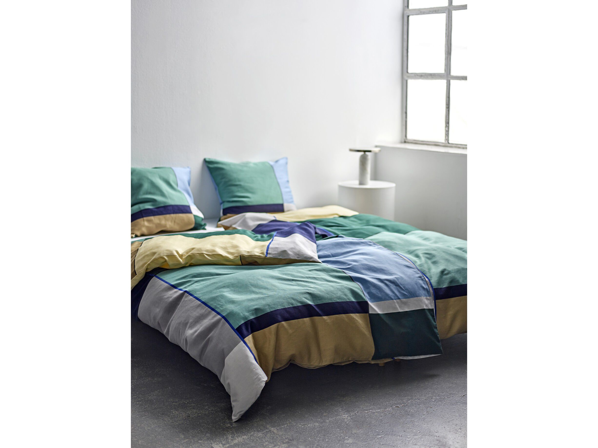 Sengesett 140x200 Colour Block Lavender