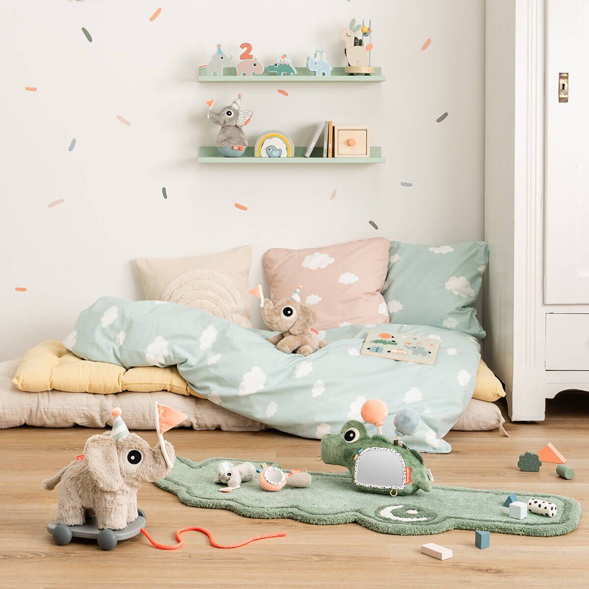 2-i-1 tr&aelig;kdyr Elphee Sand