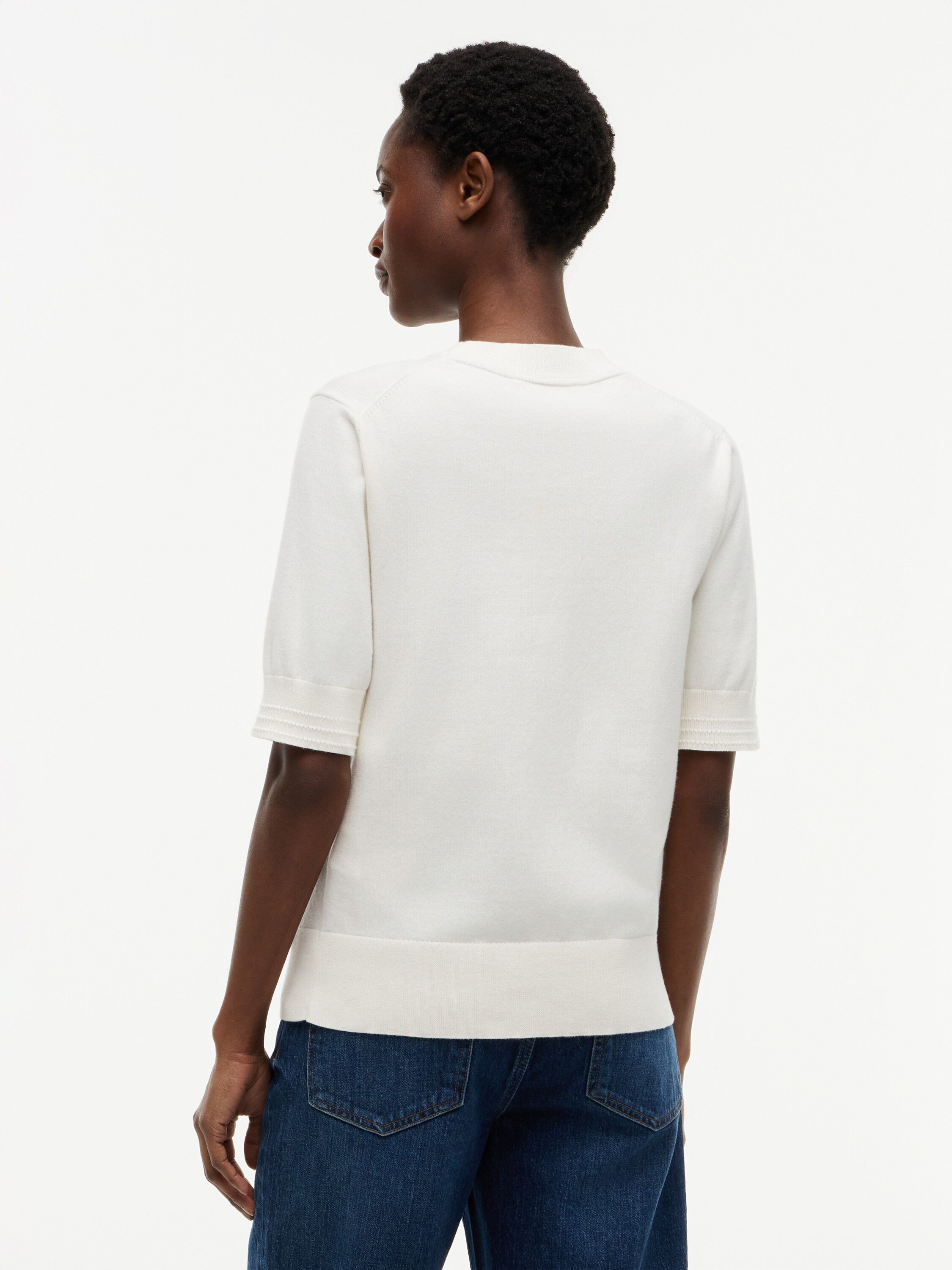 CO JERSEY FINE GG C-NK SS SWT