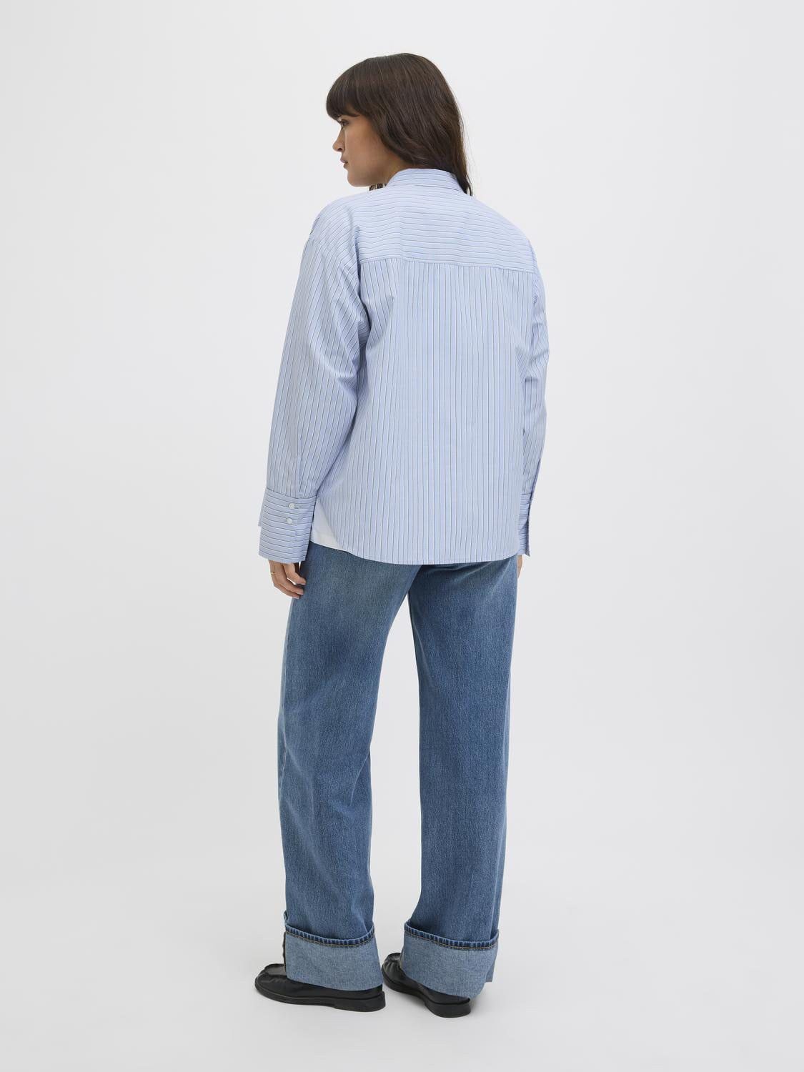 JXCARO POPLIN LS RLX SHIRT WVN NOOS