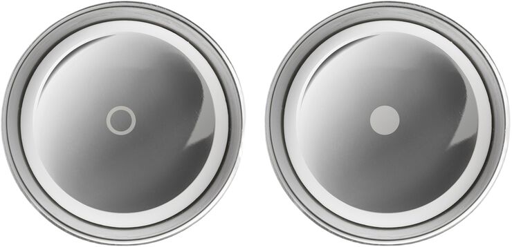 Salt- og pepperkvernsett Dorotea 14 cm Blankt stål