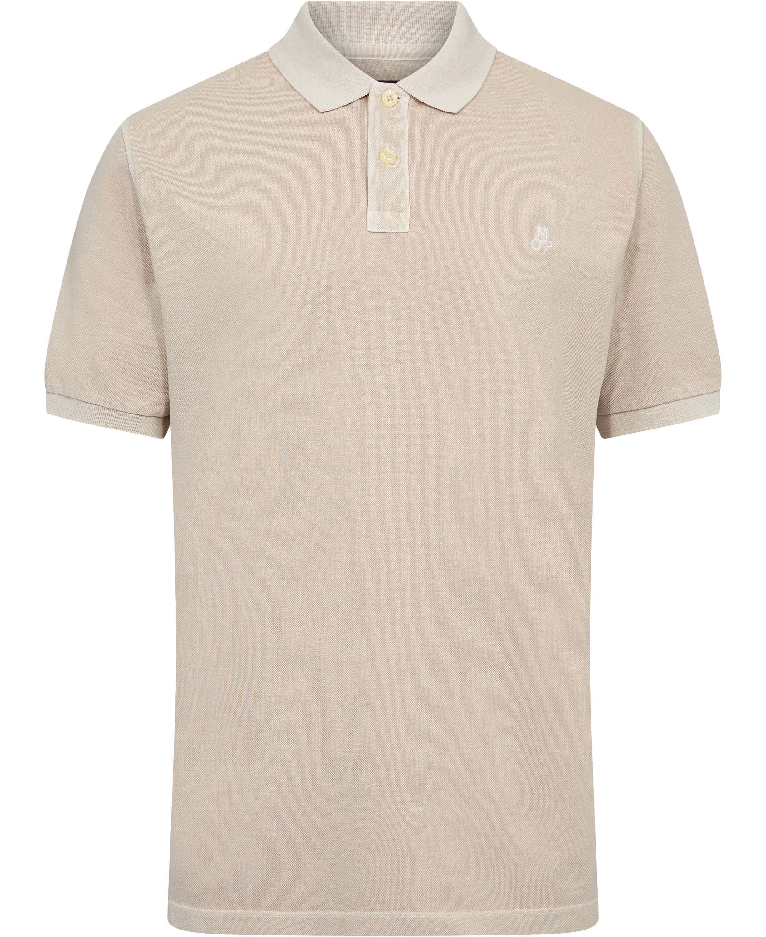 Poloshirt, short sleeve, rib detail
