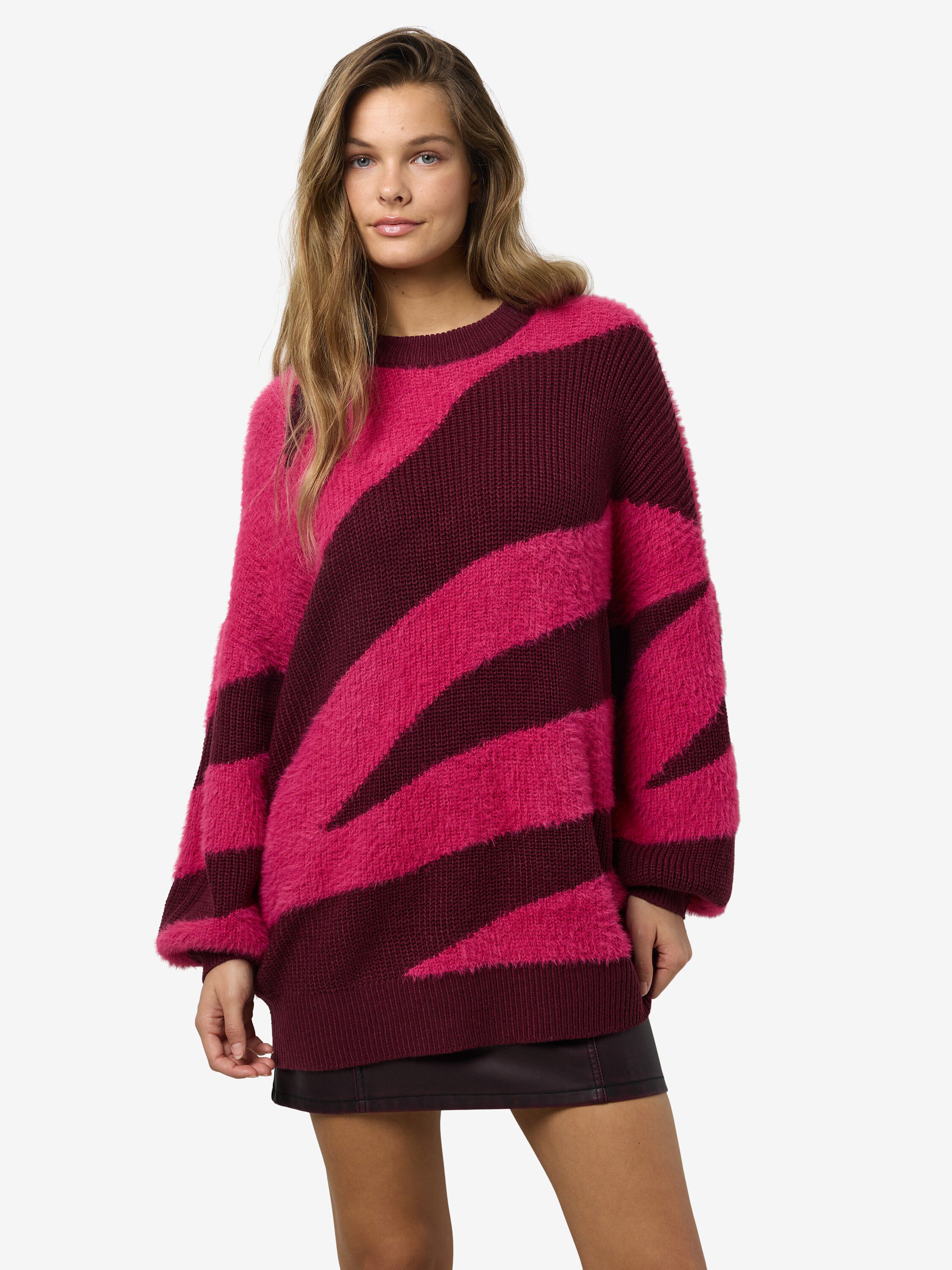 Nmblair L/S Loose Jacquard Knit Tunic