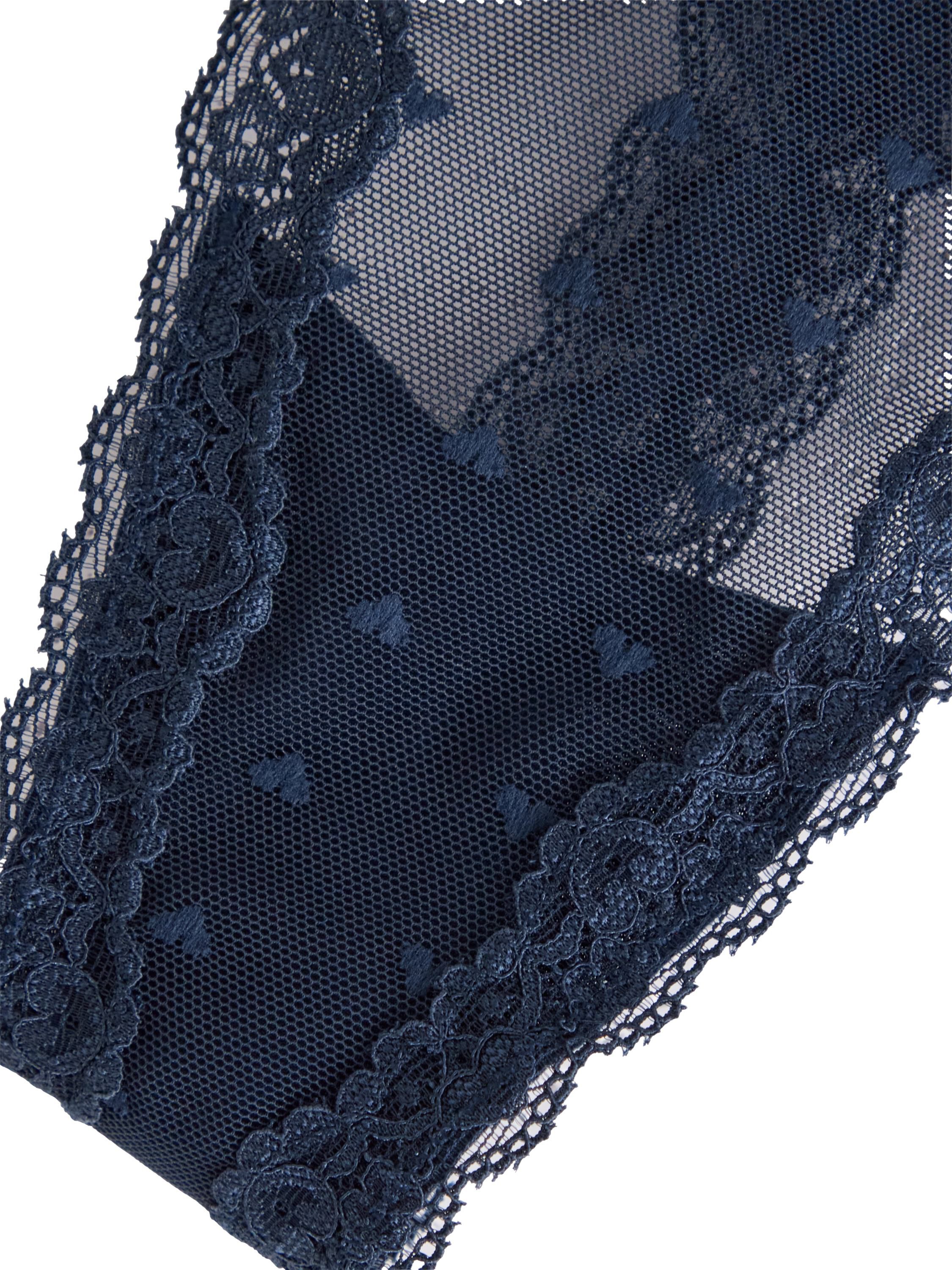 Stringtruse i myk blonde med lav mi