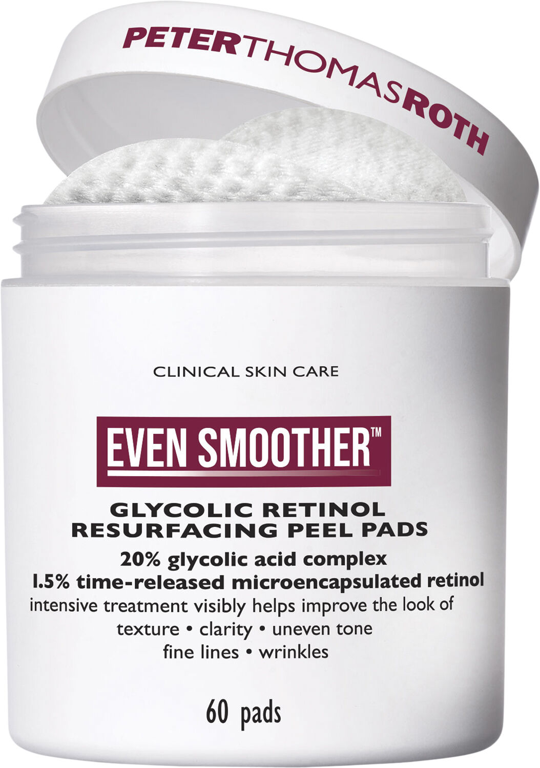 Even Smoother Glycolic Retinol Resurfacing Peel Pads 60 stk.