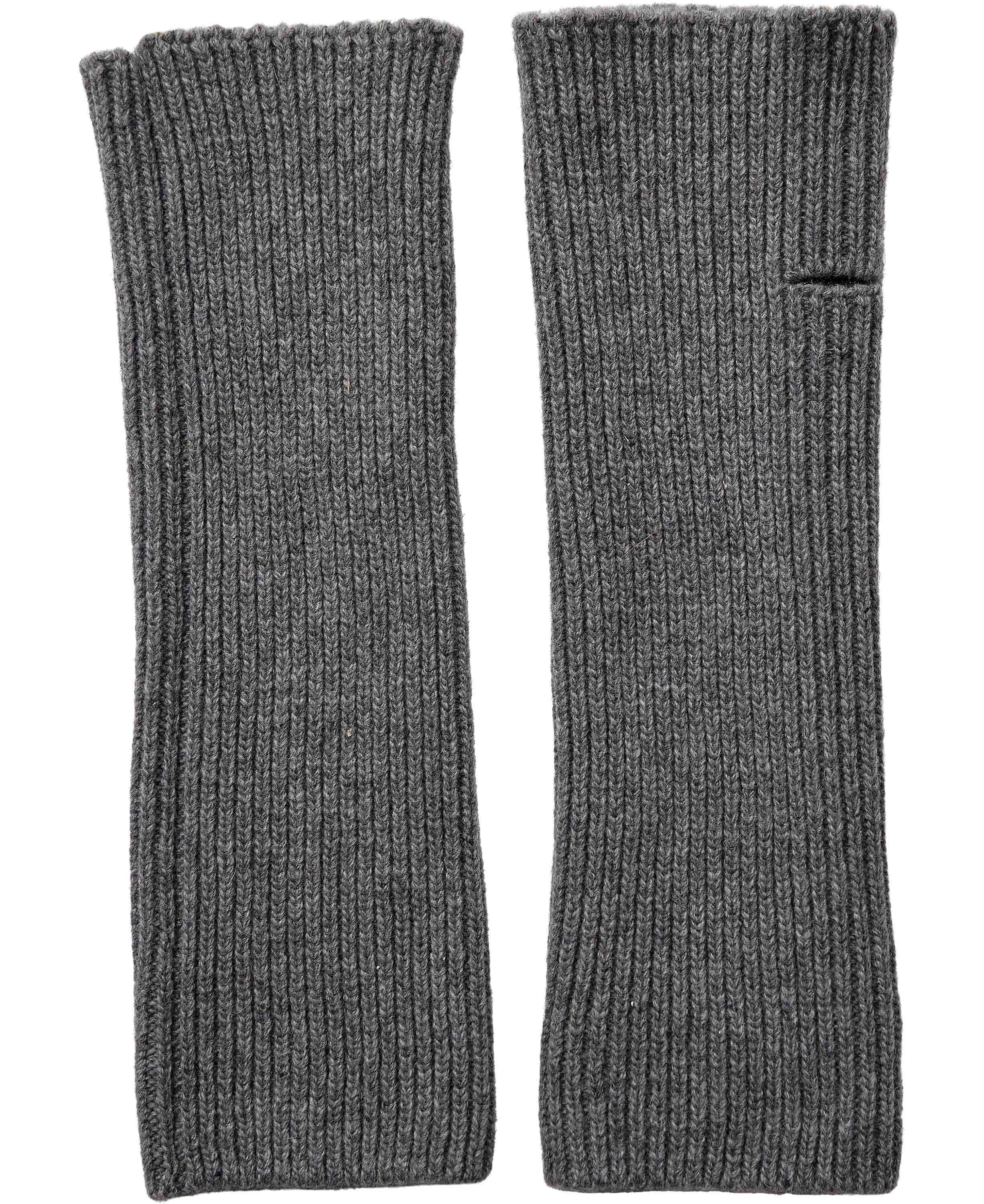 2717 Fingerless Glove Solid Beige