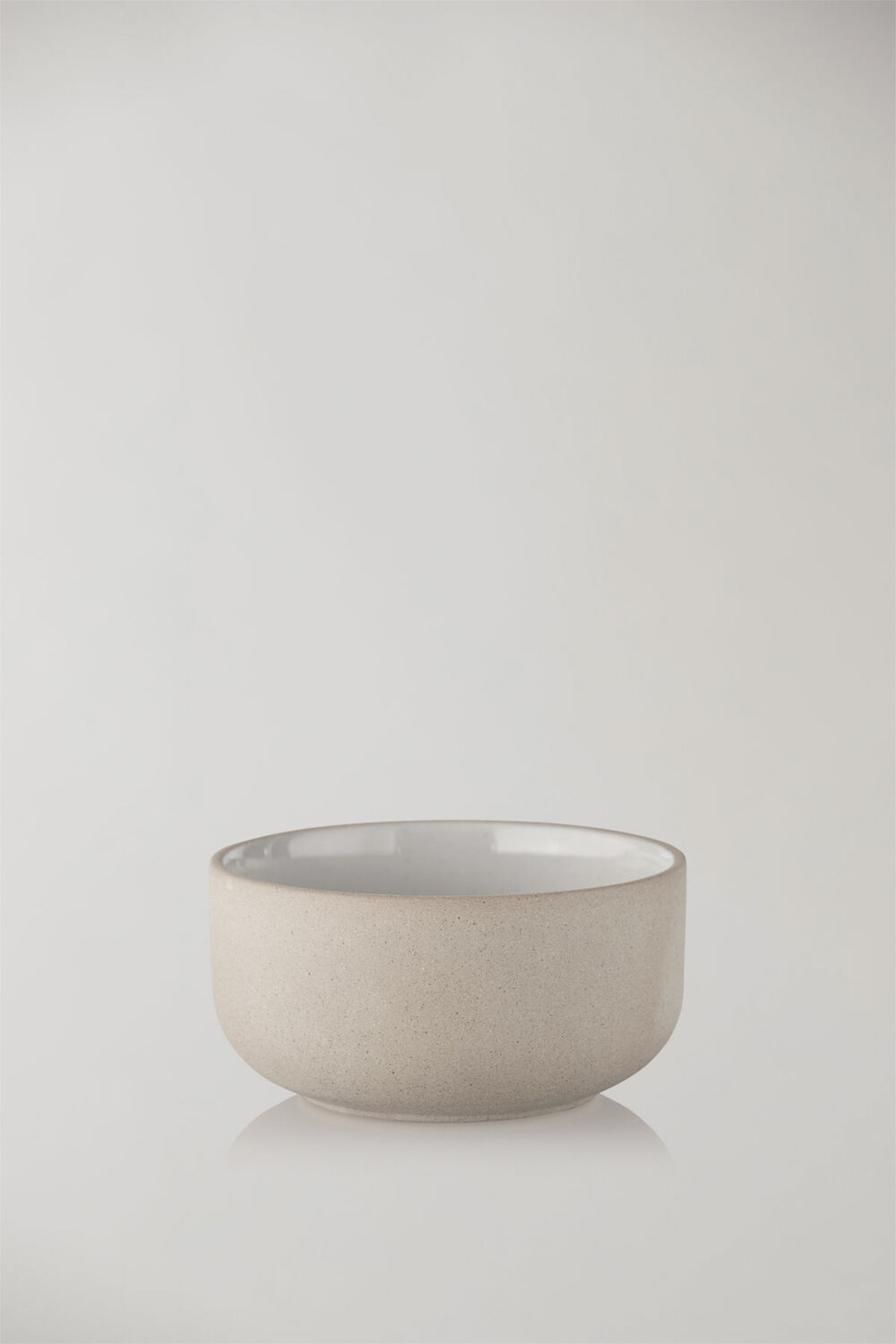 BOWL, MEDIUM, 2 PCS, GLAY SAND, GLAZE LIGHT GREY, 12565SG