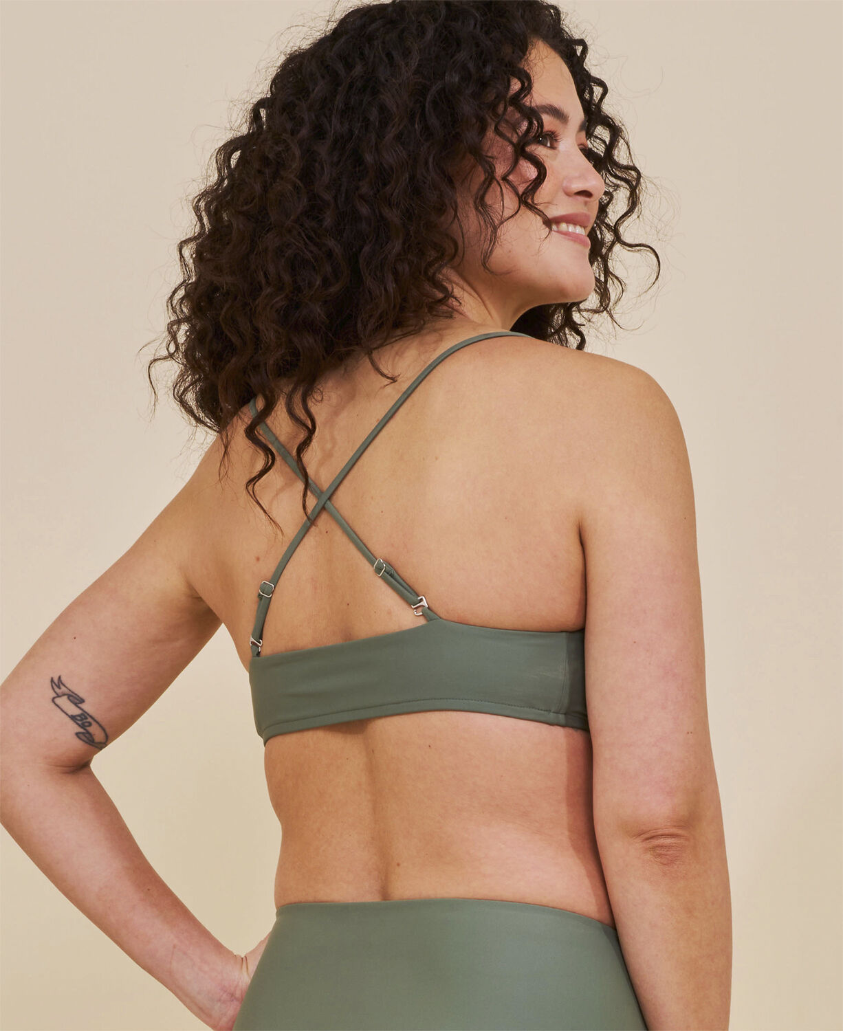 Sanur bandeau-bikini topp